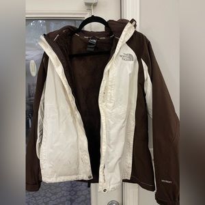 The North Face rain jacket size L